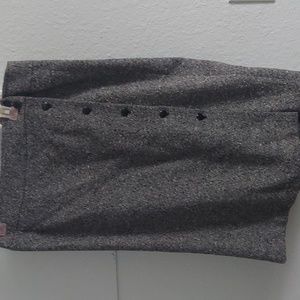 talbots tweed skirt